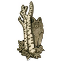 Lone Wolf In Forrest Lapel Pin